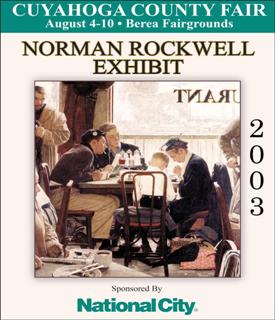 Norman Rockwell Exhibit at the Cuyahoga County Fair